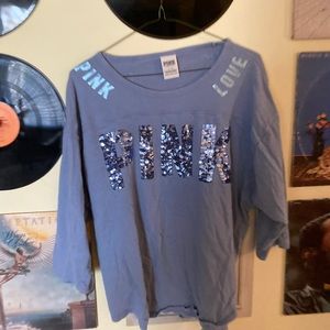 Blue PINK sweatshirt